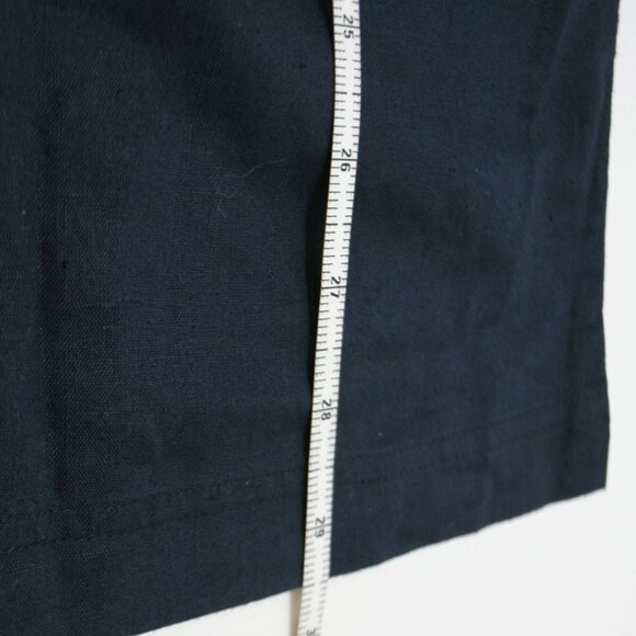 Timberland Weathergear Womens S Navy Linen Blend Tunic Lagenlook Travel Layering - Picture 8 of 8